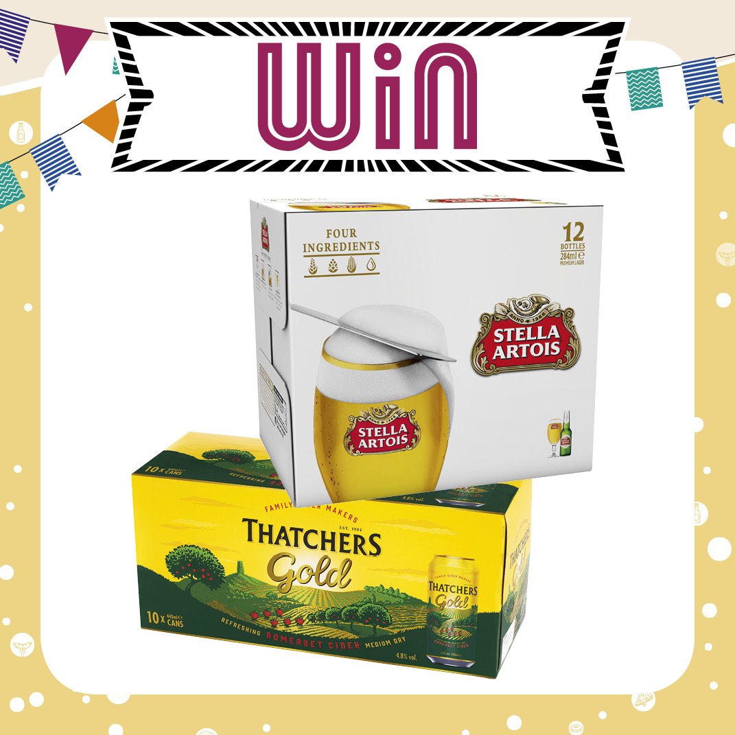 myLondis's tweet photo. #WIN a mixed case of @StellaArtois &amp; @thatchers_cider gold #cider!
Simply RT &amp; Follow @myLondis  to enter.

18+/ UK Only. Full T&amp;C's: https://t.co/YCRCZANg5N  
Closes: 5th Sep 23:59
#LondisBeerCiderFestival 🍻 #MegaMonday https://t.co/Ce9mcutSaf