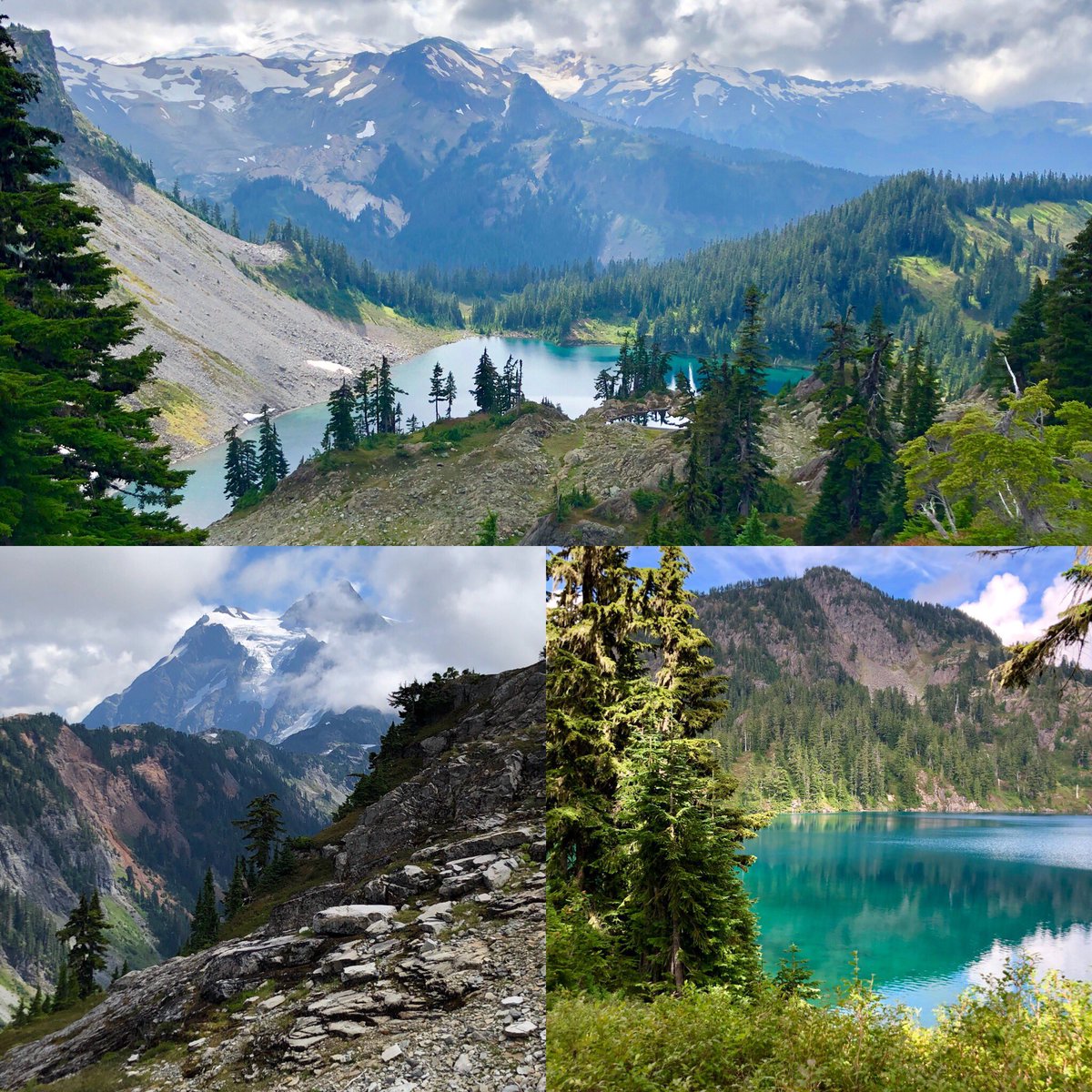 kovacik23's tweet image. Scenes from this weekend’s hike at #mtbaker cannot be rivaled by anything. Photos taken along trails from #artistpoint. #washingtonhikes