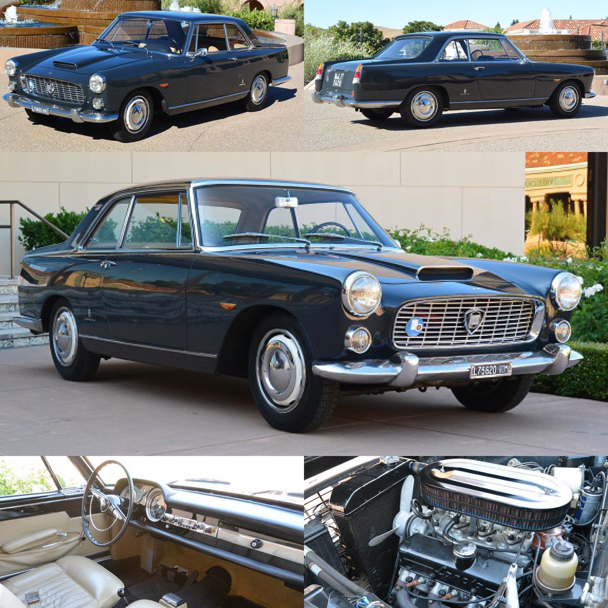 LVGarage702's tweet image. 1963 LANCIA FLAMINIA PF COUPE #blackhawkcollection #blawkhawk #lancia #flaminia #coupe #classiccar #classiccars #danville #california