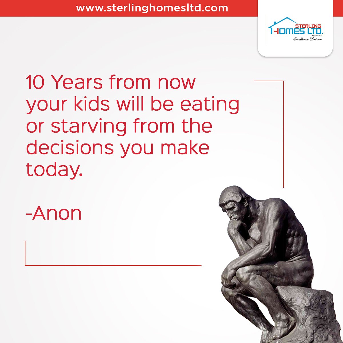 sterlinhomesltd's tweet image. Something to think about as we start this new week.

Have a great week ahead!

#stoppayingrent

#realtor #realestate #homeowners #sterlinghomes #homesale #landforsale #properties  #property #lagos #Nigerians
