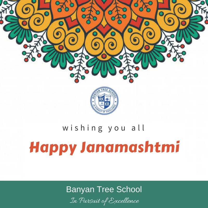 BanyanTSchool's tweet photo. #MyBTS Banyan Tree School wishes you all a very prosperous and #HappyKrishnaJanamashtmi.

#celebration #festival #loradkrishna #Janamashtmi #school  #श्री_कृष्ण_जन्माष्टमी https://t.co/zjqnfWMWTP