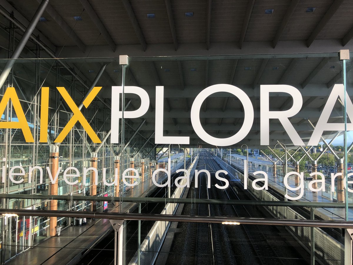 MeMagnan's tweet image. C’est reparti #AixPloration @ouisncf @ConnectGares @aixmaville 🚄 ➡️ ☀️ rendez-vous professionnel #MaVieDeNotaire