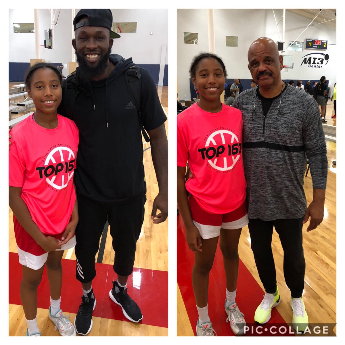Great experience at the John Lucas Top 160 Camp. Thanks to John Lucas,staff and players for the challenge. @bill_crothers @become1WBB