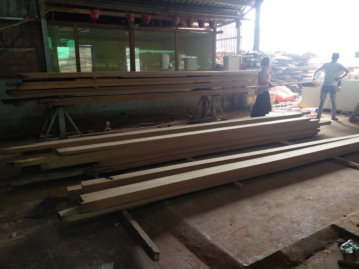 Superdecking's tweet image. Myanmar timber exporters face a main challenges, as the available volumes of #teak and the log quality are declining but still prices for logs continue to rise