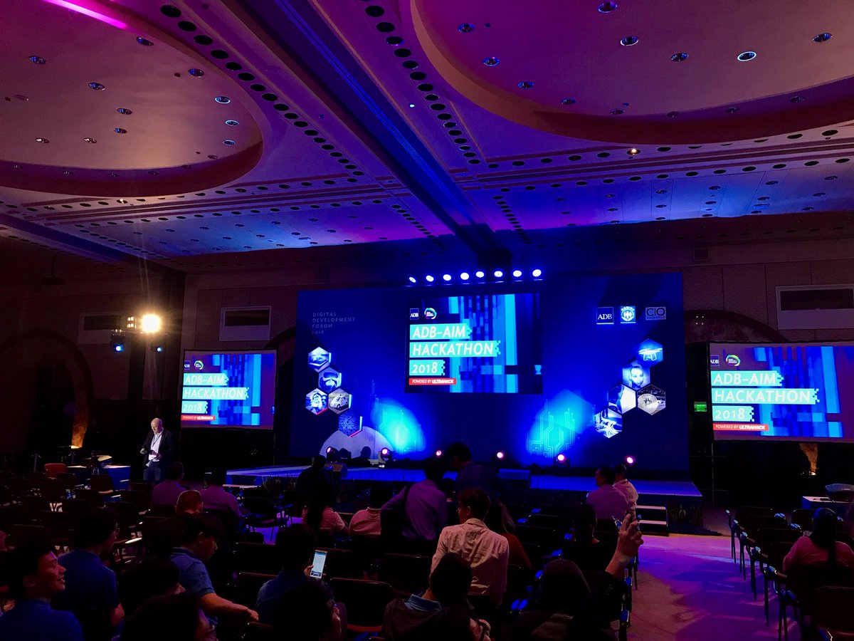 DigizenID's tweet image. #ADBHack2018 Final pitching session is about to start! Top 3 teams from each track will pitch on Digital Development Forum’s big stage 💪