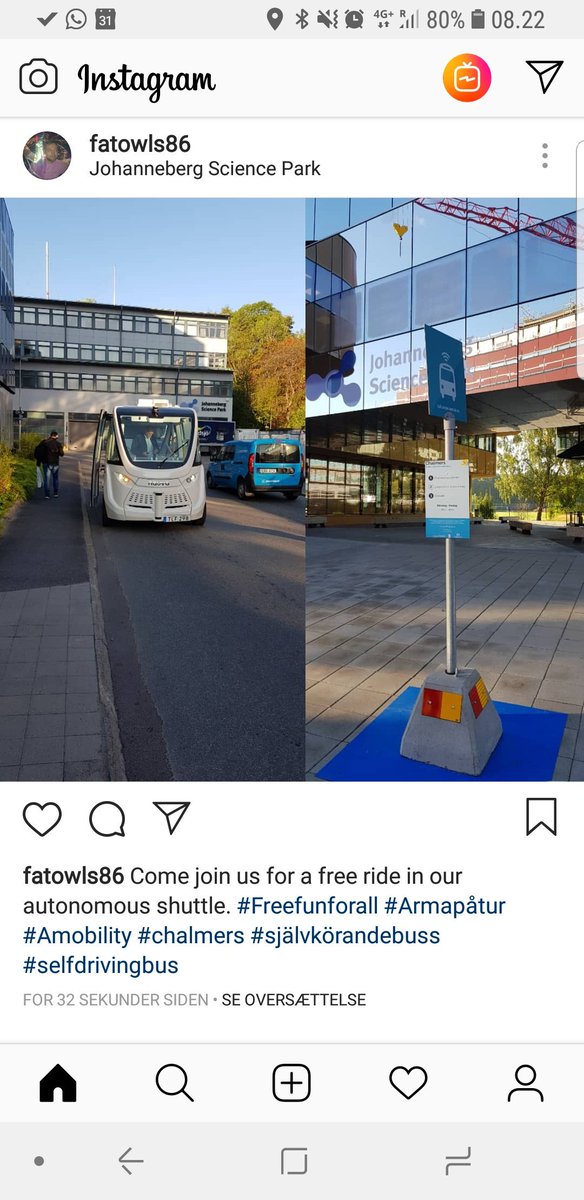FatOwls's tweet photo. If you are curious by nature, or just think autonomous vehicles are cool, come to Gothenburg! We are running at Chalmers and it's free! https://t.co/CVLmeIOHVV