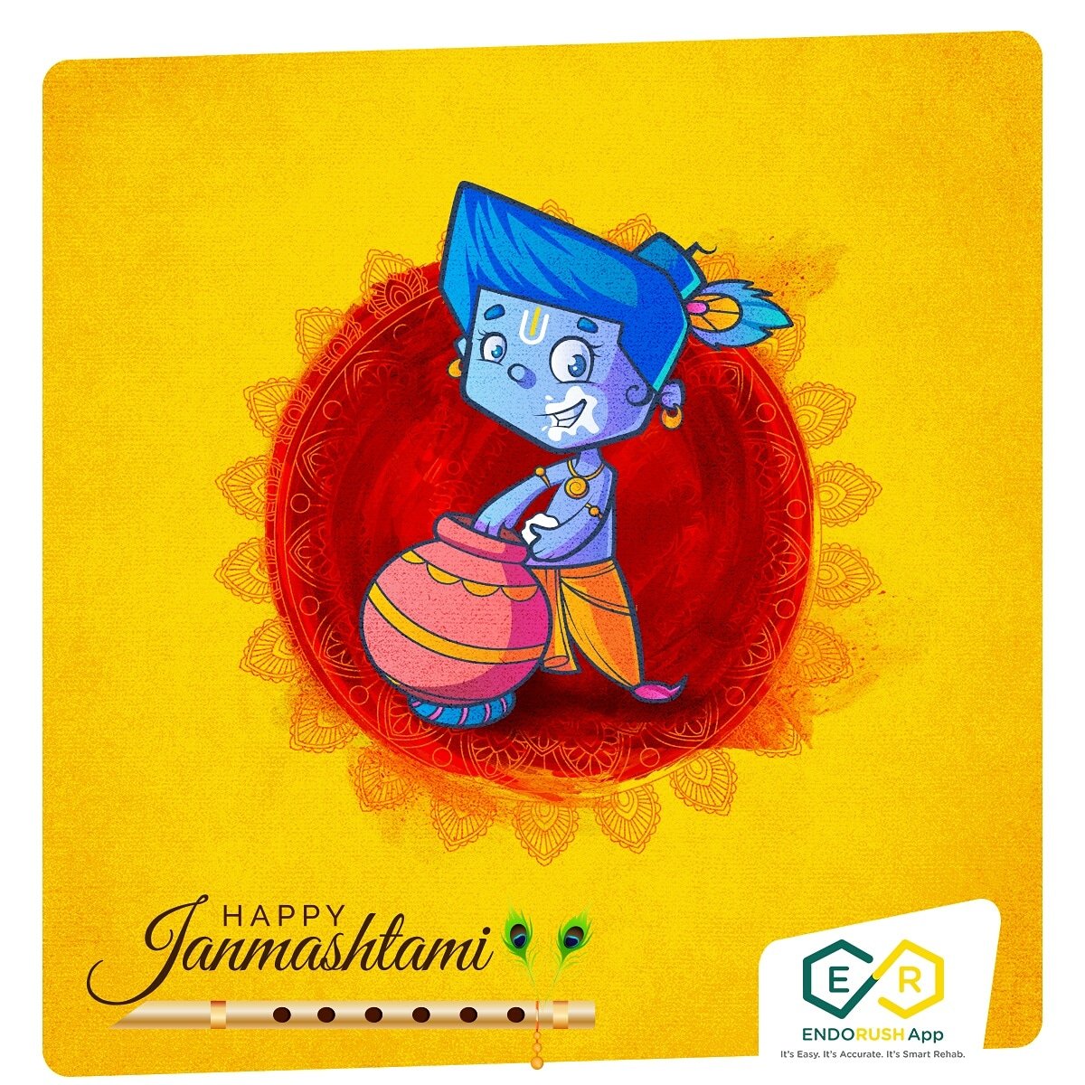 EndoRush_App's tweet photo. Team EndoRush Wishes you and your family a very happy Janmashtami. May this Janmashtami shower on you blossoms of love and peace. May the divine grace be with you today and always!

#family #love #peace #Janmashtami #Janmastami #Janmashtami2018 https://t.co/sXVHfWj70X