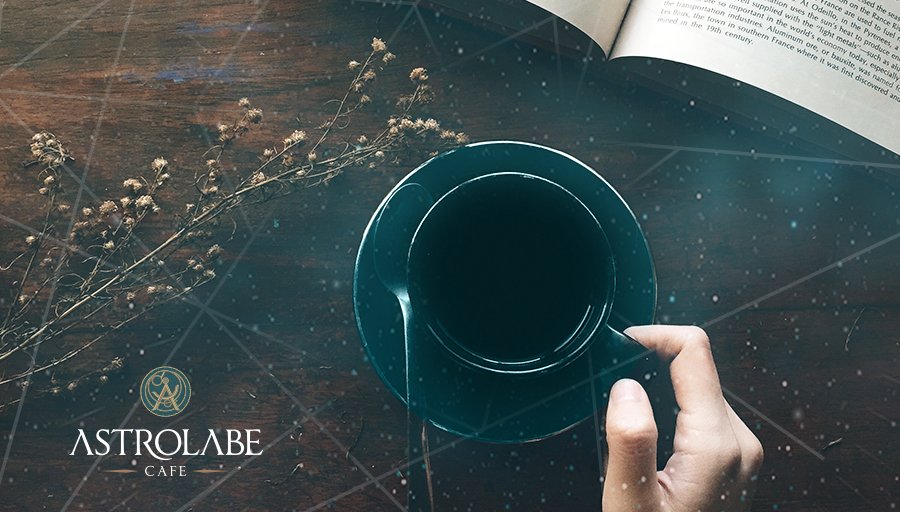 AstrolabeJordan's tweet photo. I see #book, i see #coffee. I think it’s going to be a #good day. https://t.co/LP5qkqnkQW