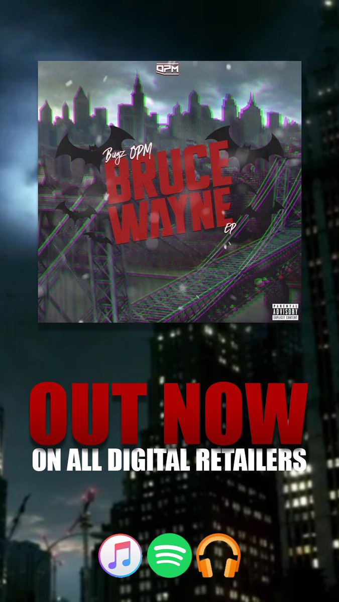 BugzyOPM's tweet image. Download/stream/share my brand new ‘BRUCE WAYNE EP’ song.link/album/i/142136…
#OPM #UkHipHop #trap #Newham #ghostpr #otherpeoplesmoney #onlypositivemovements
