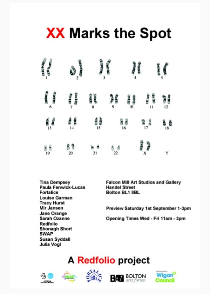 redfolio's tweet image. Amazing turnout for the opening of #xxmarksthespot at Falcon Mill. The gallery was abuzz with creative energy. Big thanks to all artists, art lovers &amp;amp; bearers of flowers! Exhibition continues until 28th September #womensart #art #Artist #ArtLovers #exhibition #MustSee #Bolton