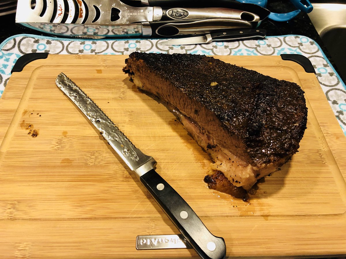 JmayfieldCA's tweet photo. Getting the weekend long run in on @GoZwift, monitoring the 12lb brisket in the smoker via bluetooth, and watching the kids play in the driveway all at the same time.  Thanks technology 😎 https://t.co/Fc7ESsRQWl