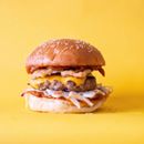 eat8Bit's tweet image. The Porcman, available in all Melbourne stores from tomorrow 🎉 Pork Patty, American Cheese, Pickled Fennel &amp;amp; Apple Slaw, Walnut Ssamjang Mayo and Puffed Pork Crackle #bytetheburger #kongx8bit