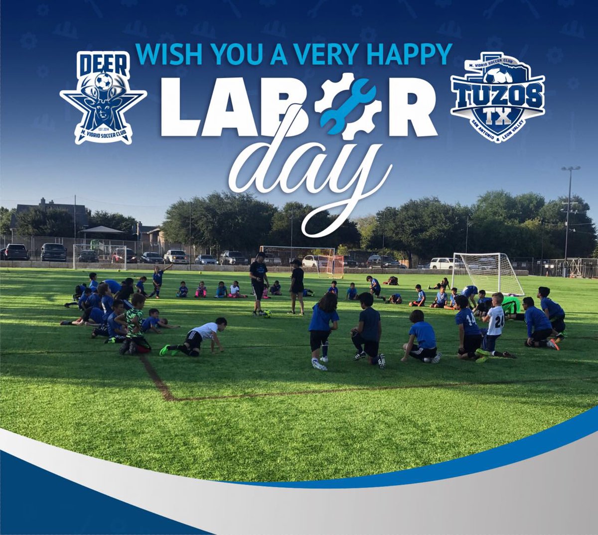 mvidriosc's tweet photo. No practice today due to Labor Day!! https://t.co/EUz8UWnr2z