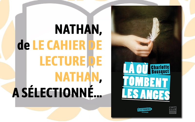 PrixLVDB's tweet photo. Est sélectionné pour La Voix des Blogs, 6e édition...

✨ Là où tombent les anges de @CharlotteKQDAA chez @Gulf_Stream_Ed ✨
#OnAnnonceLaCouleurDeLVDB6 #EngagementEtFeminisme #SousCePaveChefDOeuvre

Vous l'avez lu ? 📖
#LVDB https://t.co/xtWqJvmgBj