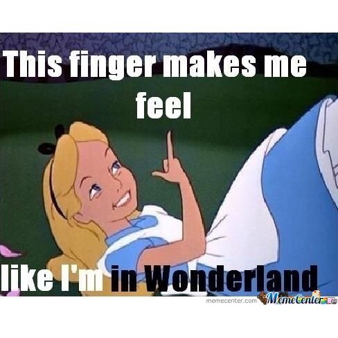 Oh Alice, you naughty girl!  LOLZ
#memes #aliceinwonderland #naughty https://t.co/8P9pNcOEY4