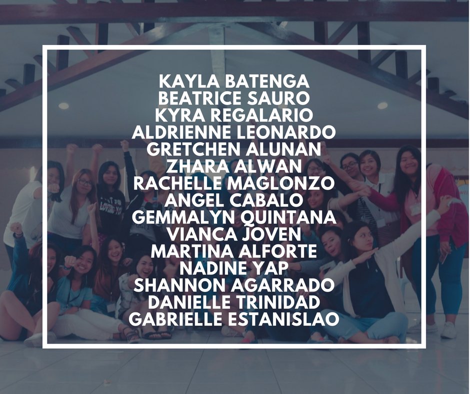 AIESECinMiC's tweet photo. The first batch of accepted applicants is out!

A heartfelt congratulations to the following students and welcome to AIESEC in Miriam College! 🎉✨ https://t.co/mku7Bh37bF