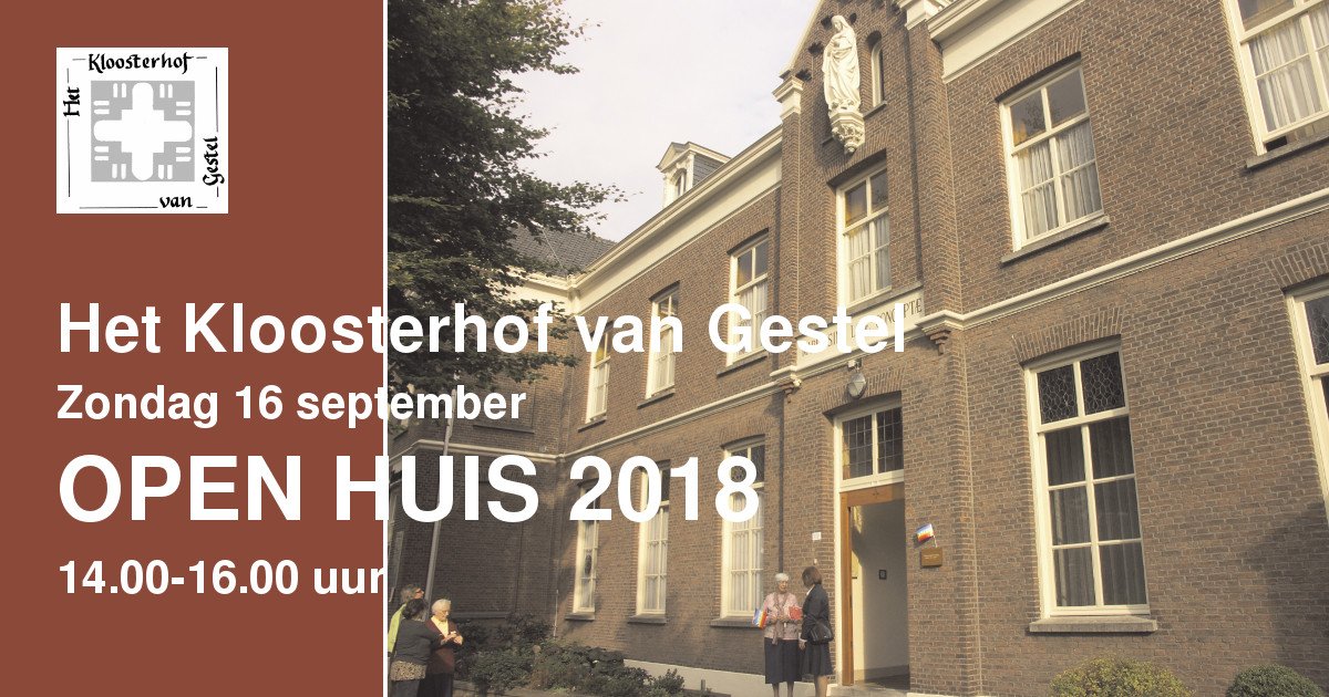 Zondag over een week Open Huis bij alle organisaties in Het Kloosterhof van Gestel in Eindhoven, waaronder Omslag! Welkom! zie dse.nl/~kloosterhof/o…