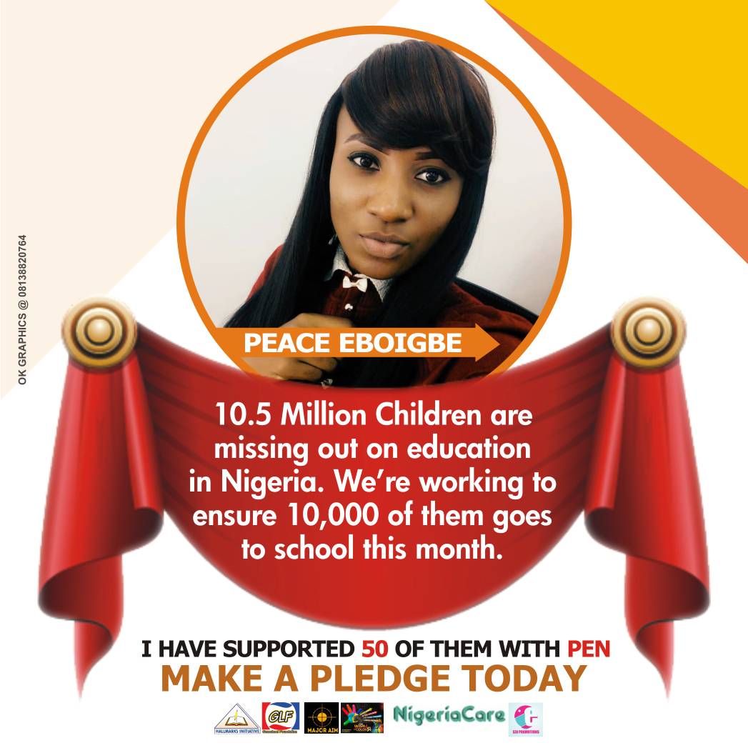 HallmarksNG's tweet photo. Sharon provided Pencil for 100 kids with a thousand Naira.
And she provided Pen for 50 of them with a thousand five hundred Naira.
Helping just got easier.
Pledge your support today.
#SupportBackToSchoolProject
@BICGroup @TrevMoMatic @BetsyObaseki @UNICEF_Nigeria @ProfOsinbajo https://t.co/rKTQPZq6ml