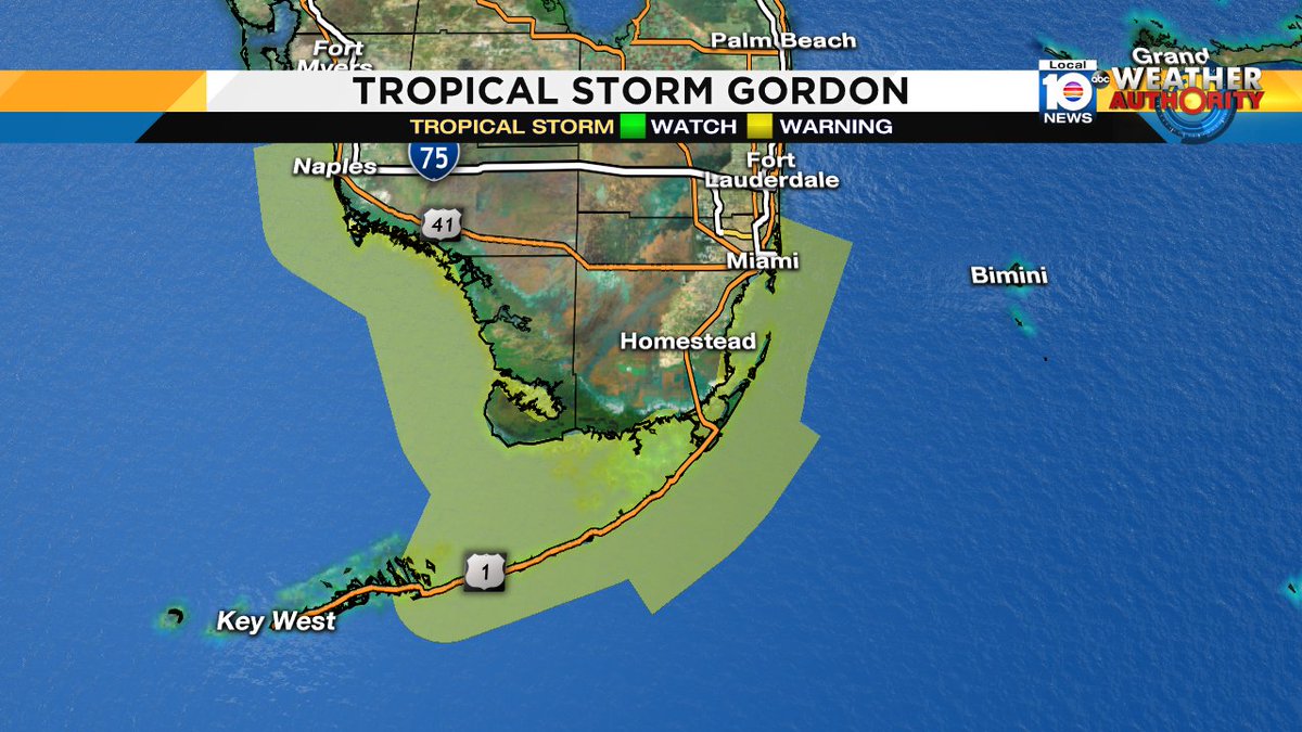 BREAKING NEWS  TROPICAL STORM WARNING for Coastal Collier  County, Coastal Miami Dade, Inland Miami Dade https://t.co/oQnX9nxHHe