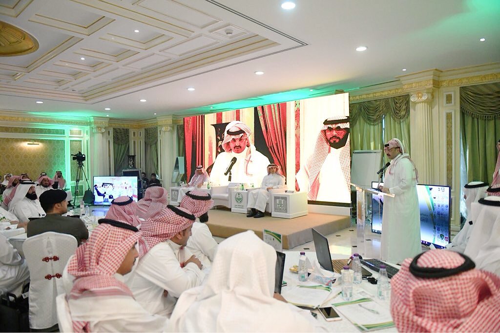R3Al7ZA's tweet photo. بحضور سمو الامير تركي بن طلال نائب امير منطقه عسير 

إنطلاق أعمال ورشة عمل محددات
الخطة التنفيذية لمواجهة #المخدرات
بمنطقة #عسير" بـ #جامعة_الملك_خالد https://t.co/ddI9DcZ4W6