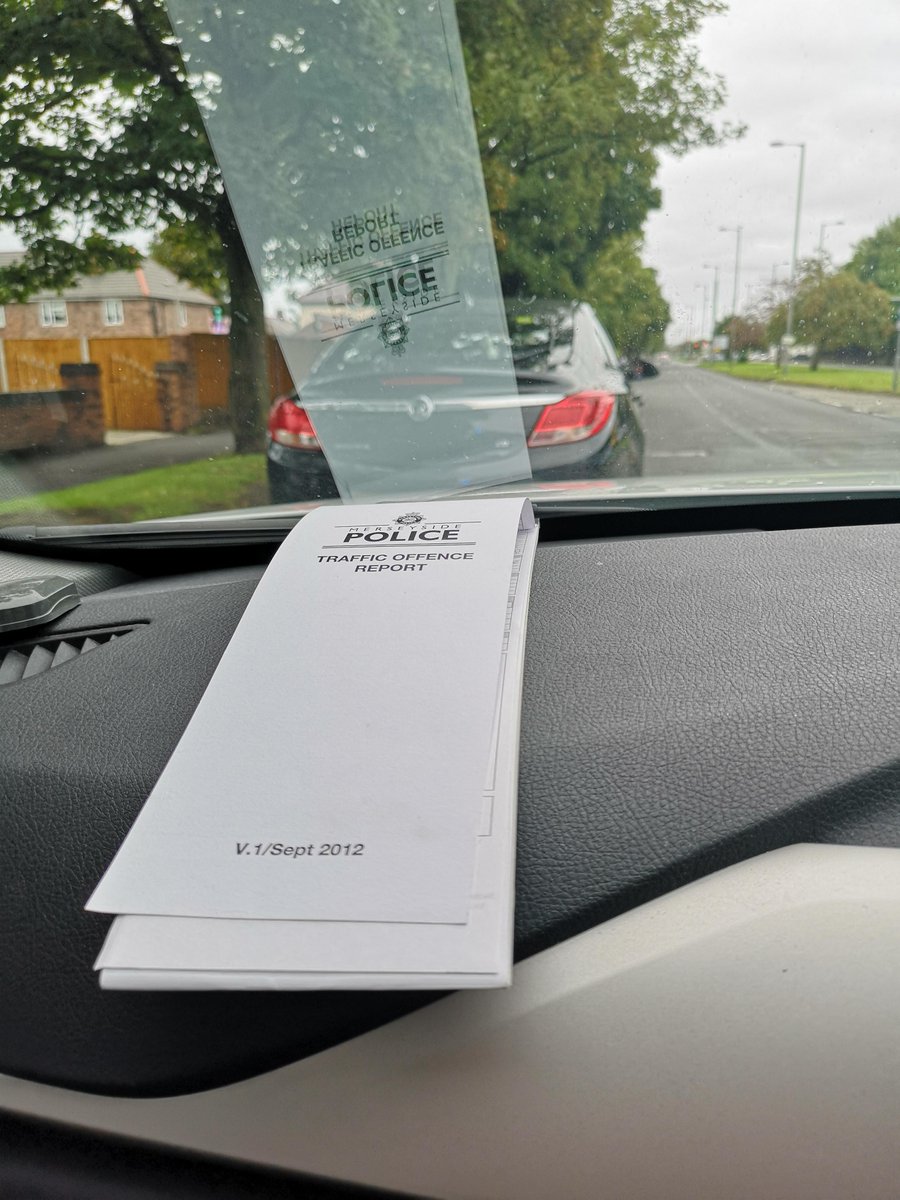 MerPolTraffic's tweet image. Vehicle stopped and driver reported after checks showed MOT expired in May 2017!!
