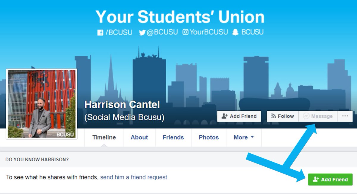 BCUSU's tweet image. Have some questions about starting at @mybcu❓

Our Digital Engagement Coordinator, Harrison, is happy to answer them all! 🤓

Fire away! ⤵️
facebook.com/socialmedia.bc…

#BringOnBCU