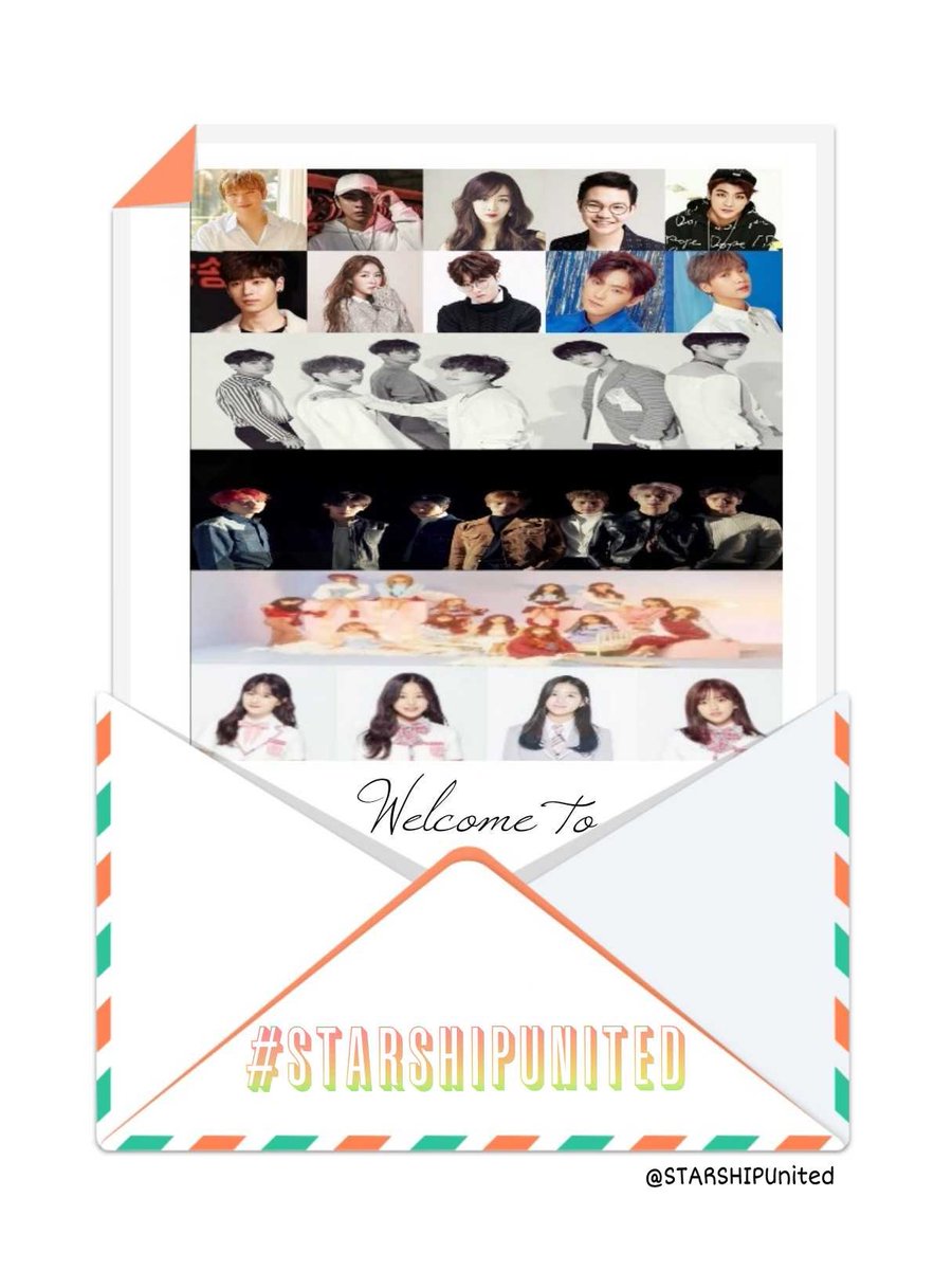 STARSHIPUnited's tweet photo. [V] W3LC0M3 H0M3 @izonewontyoung !! Don't forget to put #STARSHIPUnited on ur bio/loc! Have fun ❤ https://t.co/A5Bbq1IDOk