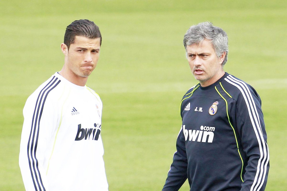 When Jose Morinho was still at madrid