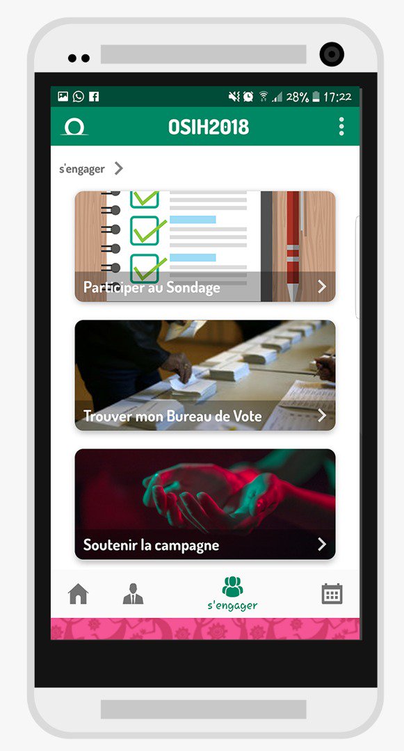 JoshuaOsih's tweet image. D'ici quelques heures, mon application mobile sera disponible sur Playstore pour téléchargement. Concue pour les citoyens inscrits sur les listes électorales, elle nous permettra de garder un contact permanent : mon programme, mes actualités, des infos sur le vote. #Etoudi2018