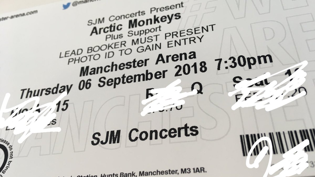 ARCTIC MONKEYS FANS! 

We’ve got the last pair of tickets for you to win today from 3pm.

We are hiding them somewhere in Manchester. Listen to XS for your clues 📻