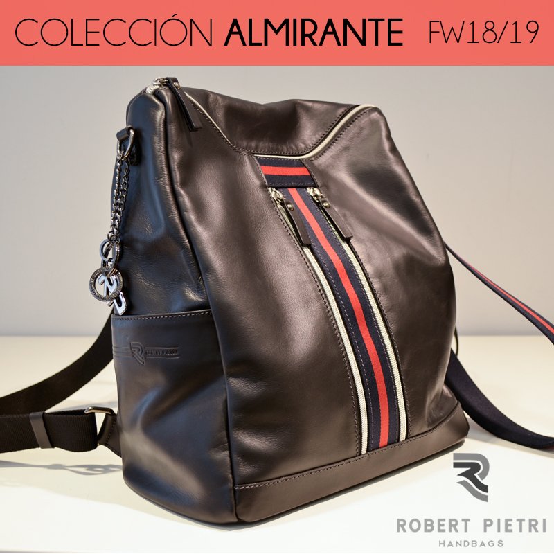La Nueva temporada viene cargada de tendencia. No podrás resistirte al estilo de la Colección Almirante con esta mochila de piel. 
.
#handbagsconcept #bolsosmujer #bags #handbags #RobertPietri #MadeInSpain #welcomeseptember #mochiladepiel