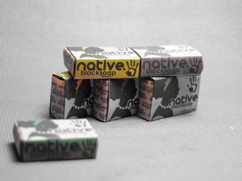 NativeProducts's tweet photo. The Native Blacksoap come in three varieties – Unscented, Lemon and Aloe Vera Oil. (Dimensions: 1” x 2” x 3.5” and Net Weight 4.5oz/pc). #NewProducts! https://t.co/uKPYw5Mw6e