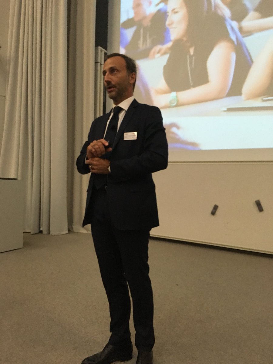 HECParisMBA's tweet photo. “If I can give you one piece of advice: Do things with passion. If you’re not passionate about it, it just becomes a job” - #MBA Dean Andrea Masini, during the #HECwelcomeDay18 #MondayMotivation https://t.co/FN9nmsGjpD