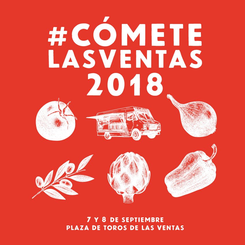 MadridCalidad's tweet photo. 📢📢 Vuelve el festival de los #AlimentosDeMadrid más esperado del año: #CómeteLasVentas2018.

Productores, foodtrucks, gastronomía, actividades infantiles... El ruedo de la Plaza de Toros de Las Ventas nos espera de nuevo.

¡No te lo puedes perder! 👉 https://t.co/x5L5Mhtj7G https://t.co/WJc7cdEe1c