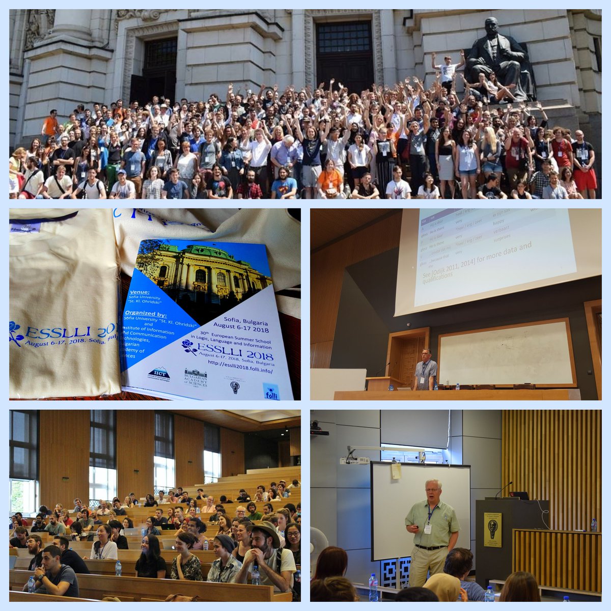 CLARINERIC's tweet photo. Read CLARIN recent guest blog post written by Petya Osenova (@sofiauniversity): 30th European Summer School in Logic, Language and Information (ESSLLI) @esslli2018 #esslli #esslli2018
https://t.co/fEeRiR1McU https://t.co/KBEwuBuOwR