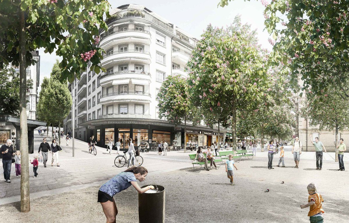 Traces_Revue's tweet photo. Concours de la semaine: Espaces publics sous-gare à Lausanne
2e rang, 2e prix: projet «LION» de Hager Partner, Basler & Hofmann et Van de Wetering Atelier für Städtebau
#espacespublics #espazium.ch #Lausanne #HagerPartner #BaslerHofman #VandeWetering https://t.co/p6g2twlkpt