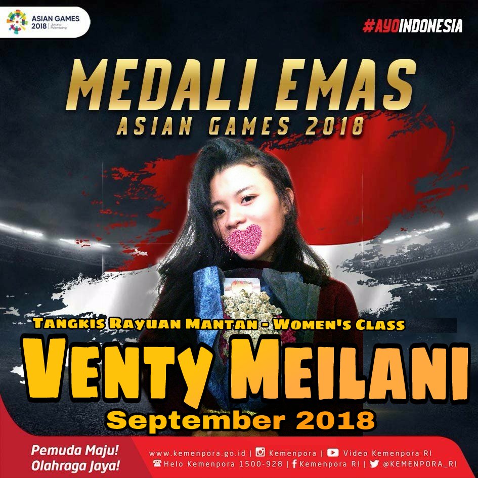 Ingin Ikutan Buat Meme Medali Emas Asian Games 2018 Begini