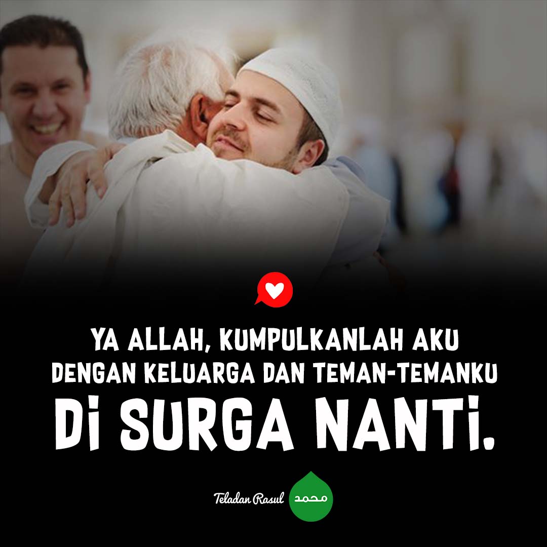 Aamiin yaa Allah yaa Rabbal 'aalamiin . . #TeladanRasul