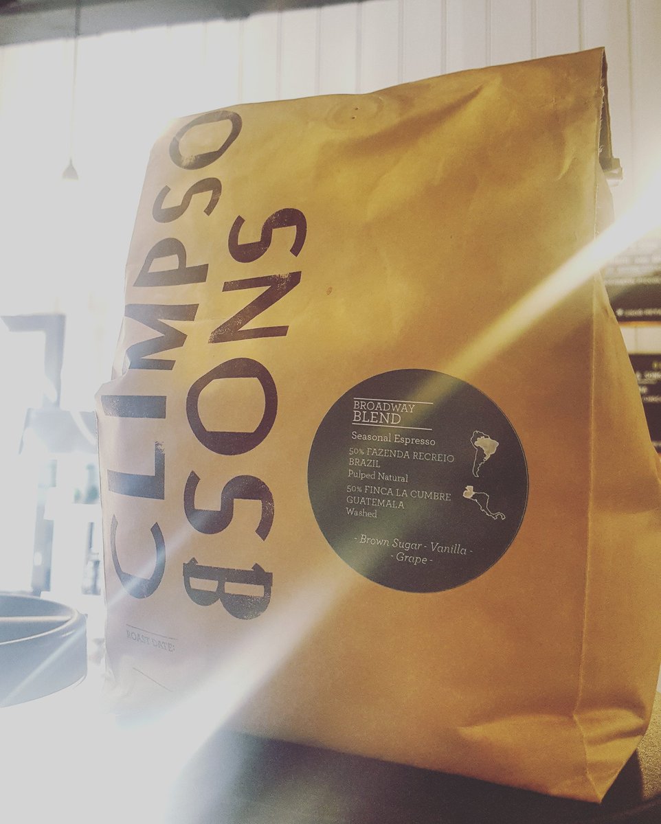 New Seasonal in town! When pulp natural Brazil meets washed Guatemala 👏 Look for brown sugar, grape and vanilla! 😍 <a href="/climpsonandsons/">Climpson & Sons</a> you did it again - what a banger of a coffee!