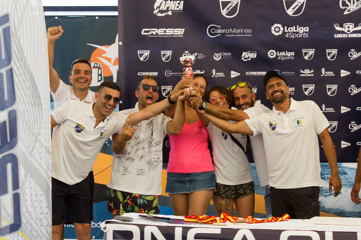 Canarias gana el II Campeonato de España de Apnea Outdoor. 🏆

La federación canaria ha revalidado el título de campeona de España en Lanzarote.
