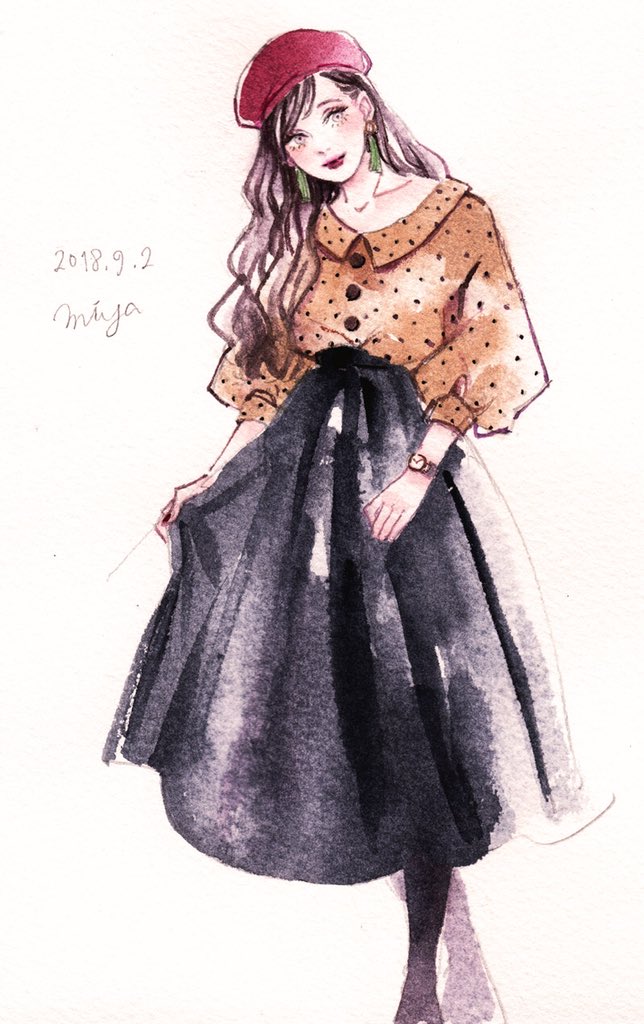 「秋冬? 」|miya(ミヤマアユミ)のイラスト