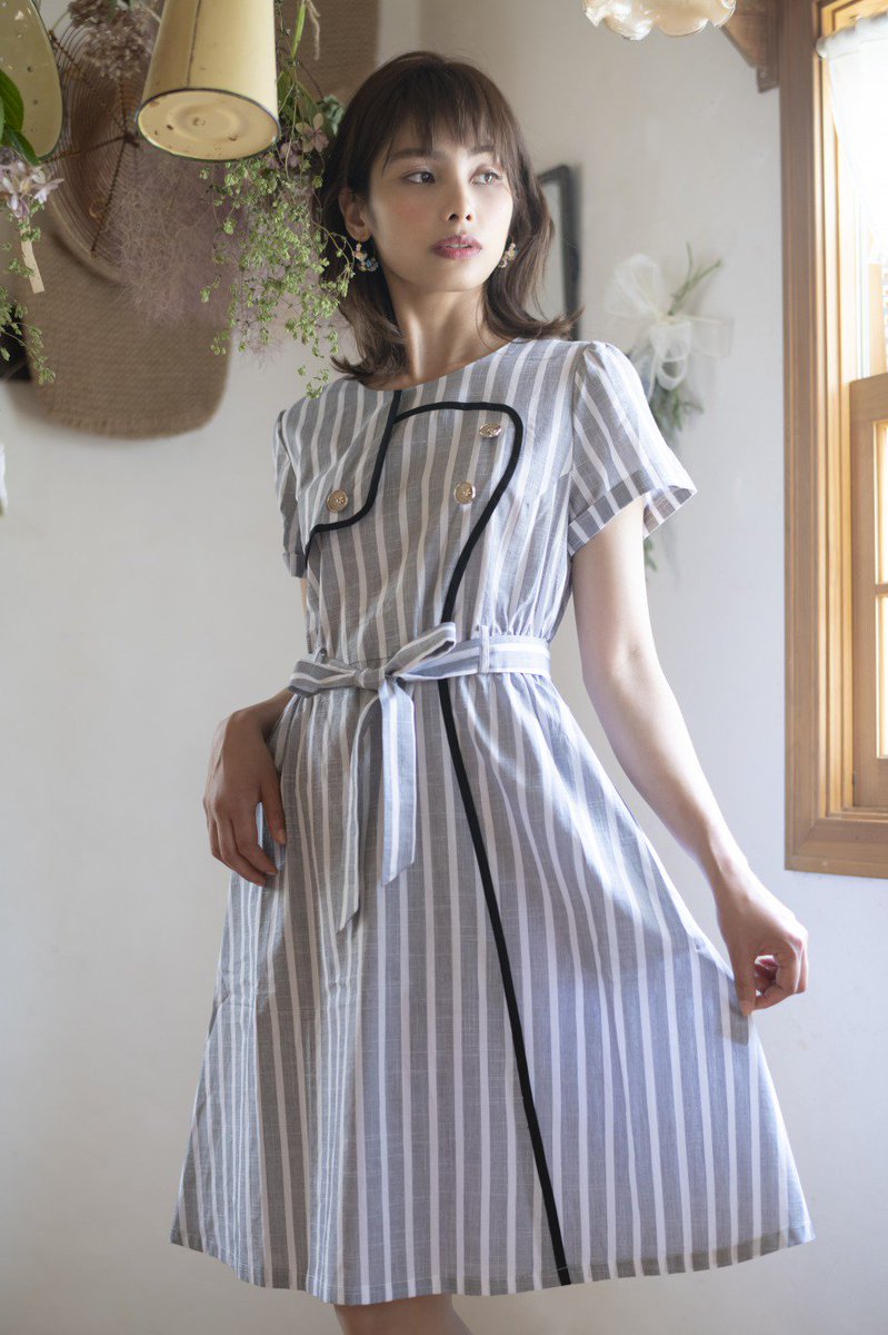 Anshe Twitterissa 18sscollection Truthdress 夢午後地 夢と午後を掛け合わせて ふわふわ夢の世界に 下げ札のロゴのイラストは ミヤマアユミ さんの書き下ろし Anshe ワンピースドレス ワンピース専門店 大人かわいい ワンピース 夏コーデ