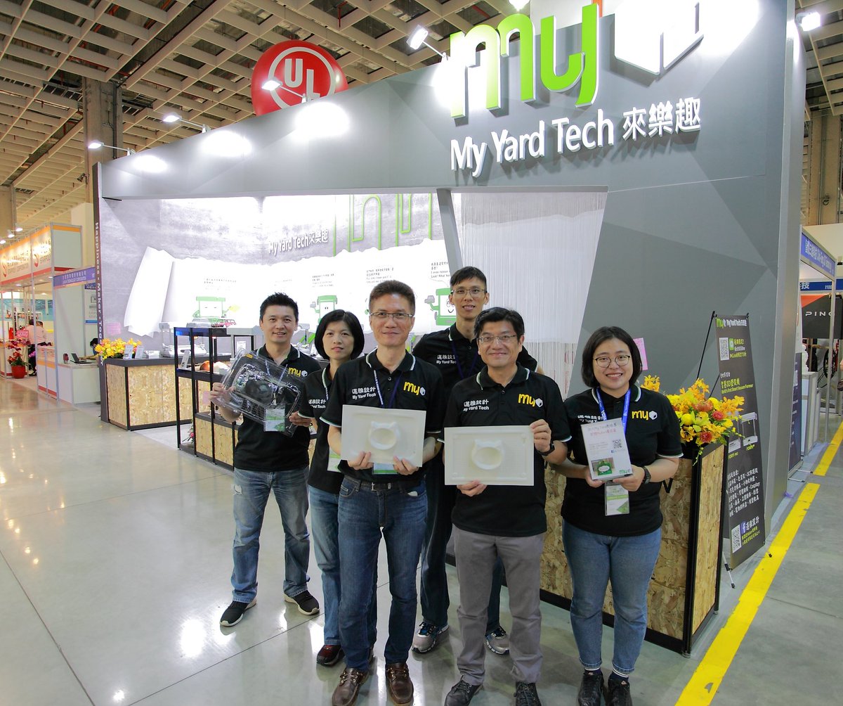 ShihEmerson's tweet image. A BIG thank you!
感謝大家參觀My Yard Tech(邁雅設計）攤位，體驗全世界首台智慧3D塑殼機，讓展覽在熱鬧聲中圓滿落幕！My Yard Tech所有的工作人員在此向所有蒞臨貴賓獻上最深的謝意！希望大家持續支持我們，讓我們順利走向國際，再次找回台灣的自信與驕傲！
#myyardtech
