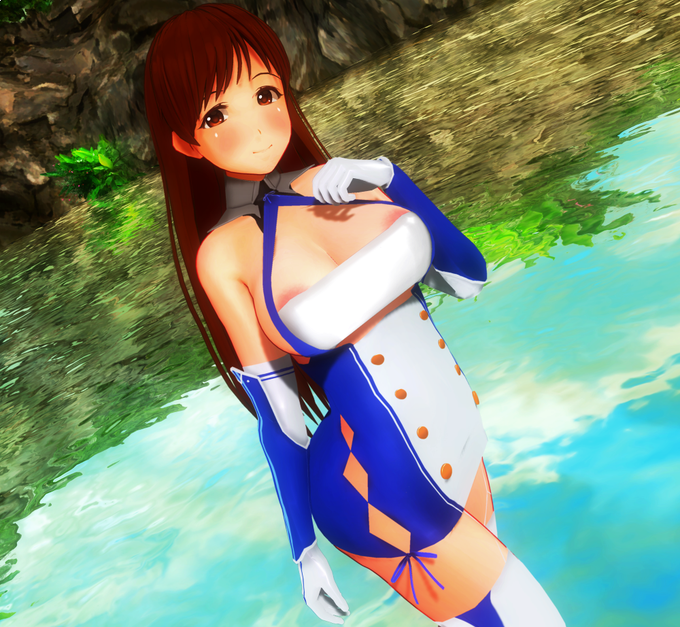 おぱんつは服とjamって履けませんでした()アズレン辞めてから大分経つけど、きっと大変なんだろうナァ(こなみ#CM3D2 #カスタムメイド3D2 