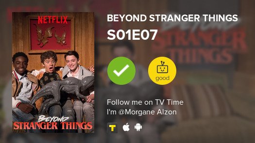 warblerscott's tweet image. I've just watched episode S01E07 of Beyond Stranger ...! #beyondstrangerthings  #tvtime tvtime.com/r/FzjQ
