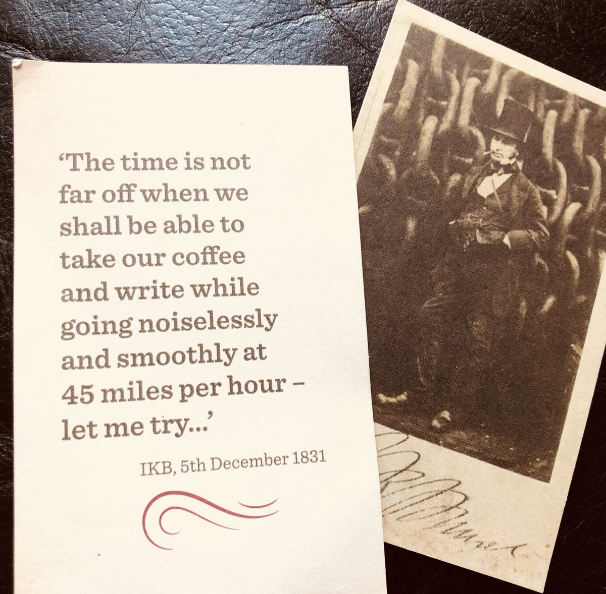 Lisa__T_'s tweet photo. As said by the great #isambardkingdombrunel  👇 - it’s all about what you imagine and dream of that gets you moving forward and creates success( as said by me!! ) #MondayMotivaton ❣️ https://t.co/s3vorw5v6Y