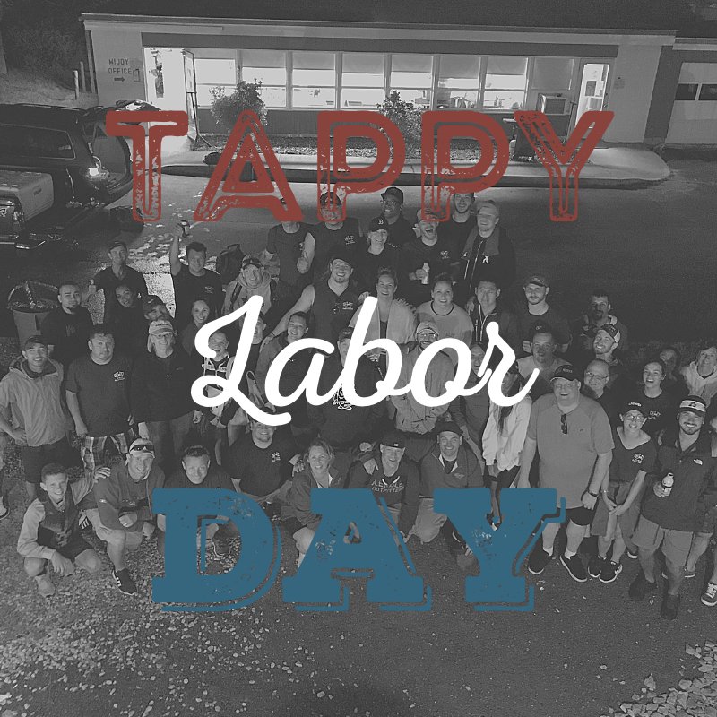 We honor and recognize the hard work of our employees this year and every year for Labor Day, and we hope you do too. Come in and celebrate with us at the Tap!
