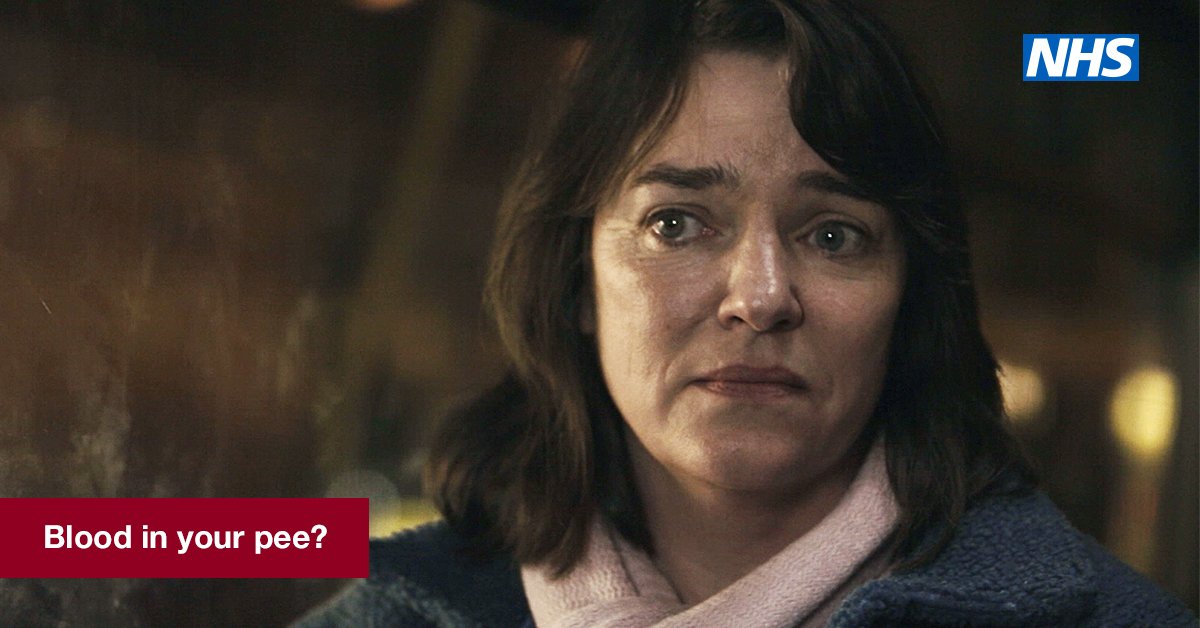 Your doctor will want to know if there's blood in your pee. You won’t be wasting their time - it could be a sign of cancer. 

#BeClearonCancer

For more info: nhs.uk/bip