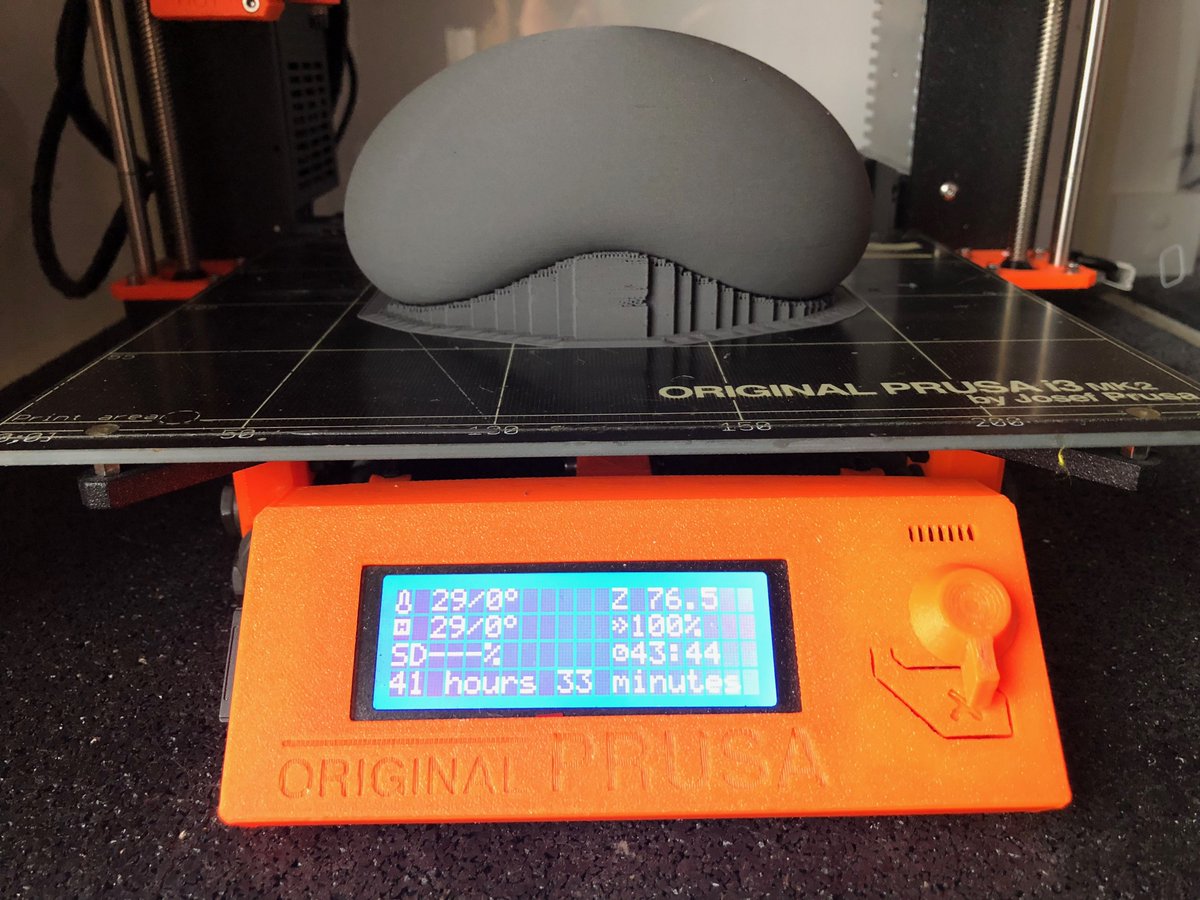ColorFabb's tweet photo. 3D Printing start up Cloud3D recreated #Chicago's Cloud Gate (aka "The Bean") using #steelFill on the @Prusa3D i3 Mk2. Find out how they did it and make it shine: https://t.co/NKQwxVtlA6

#3Dprinting https://t.co/s0Bc4iKVb0