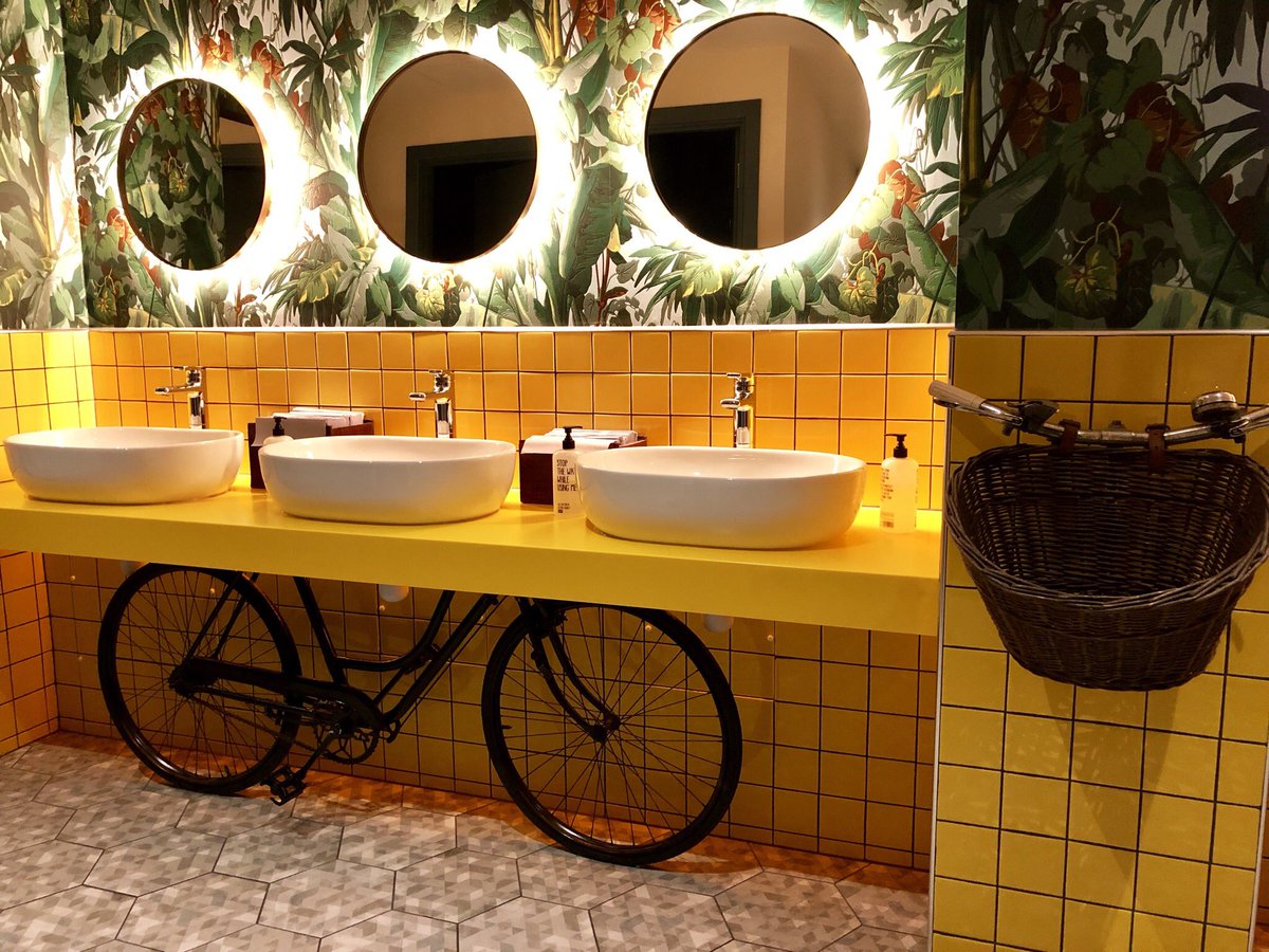 Our award for coolest toilet of the week goes to <a href="/QbicLondon/">Qbic Hotels</a>